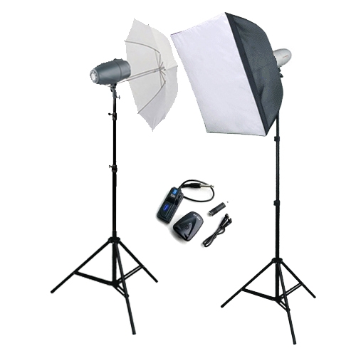 Studio light kit Visico 400kit